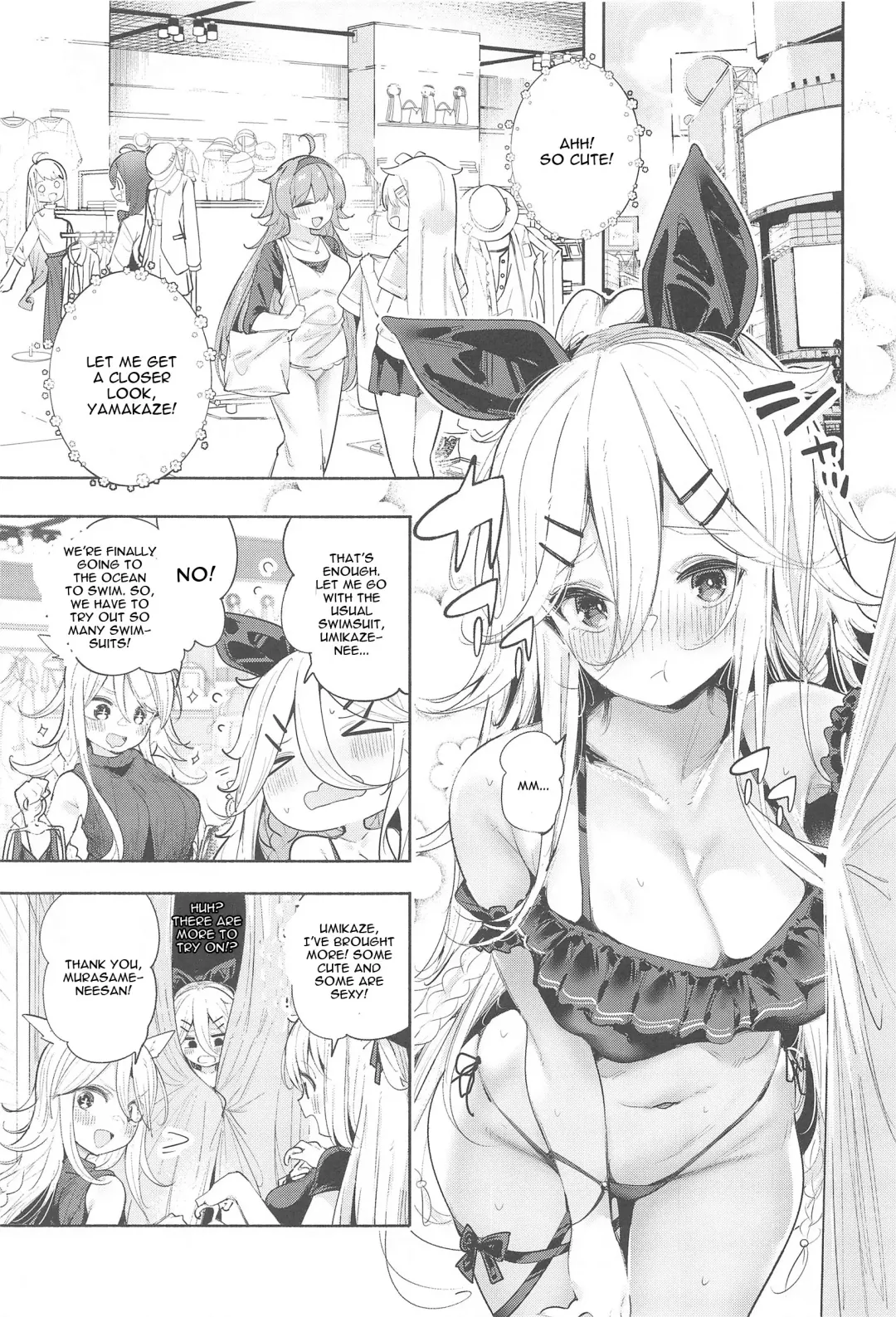 [Suzuki Toto] Yamakaze-chan to Private Beach de Yuuwaku Kozukuri Sex Fhentai - Page 2