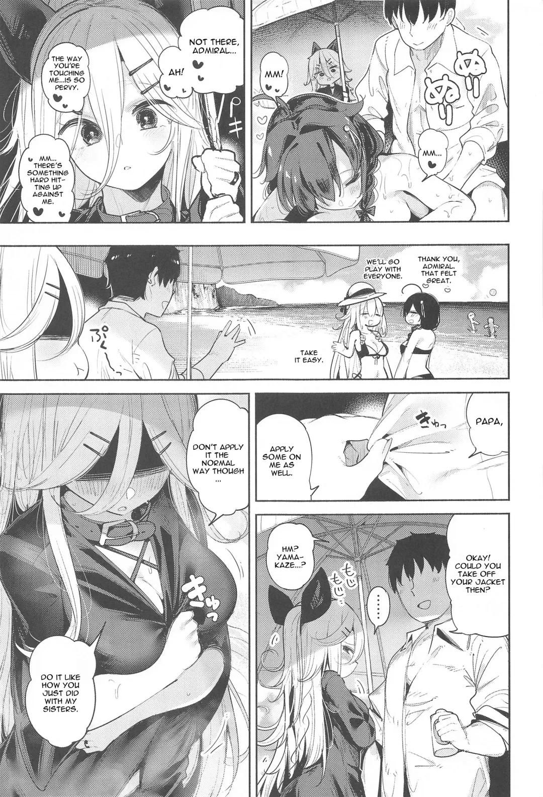 [Suzuki Toto] Yamakaze-chan to Private Beach de Yuuwaku Kozukuri Sex Fhentai - Page 6