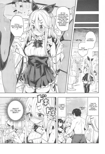 [Suzuki Toto] Yamakaze-chan to Private Beach de Yuuwaku Kozukuri Sex Fhentai - Page 4