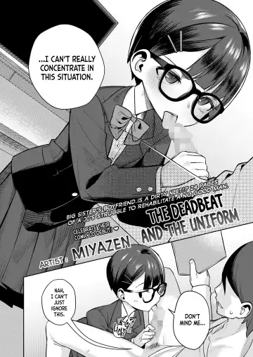 [Miyazen] Himo to Seifuku｜The Deadbeat and the Uniform Fhentai - Page 4