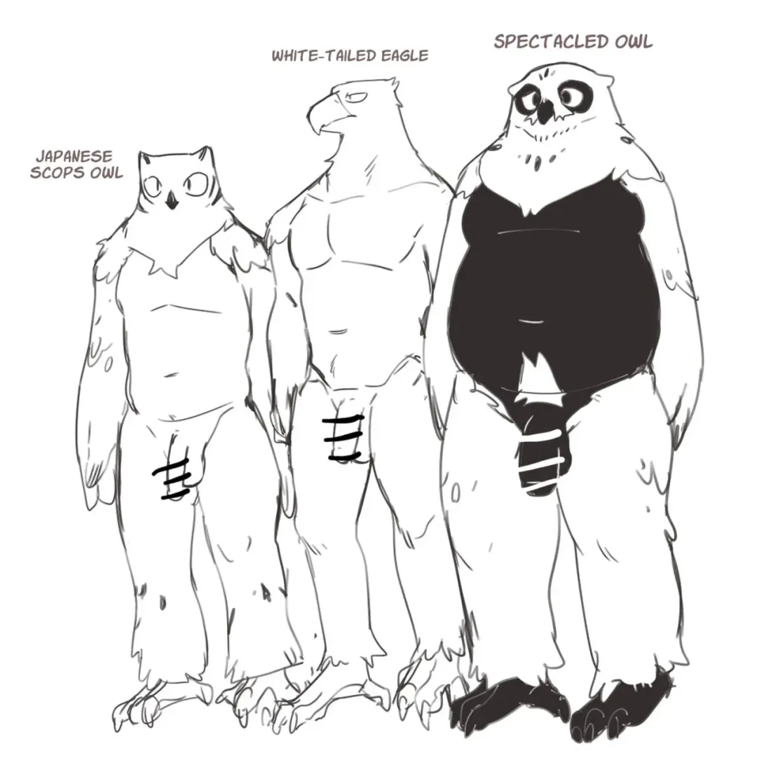 [Inax] White-Tailed Eagle and Owls Fhentai - Page 15