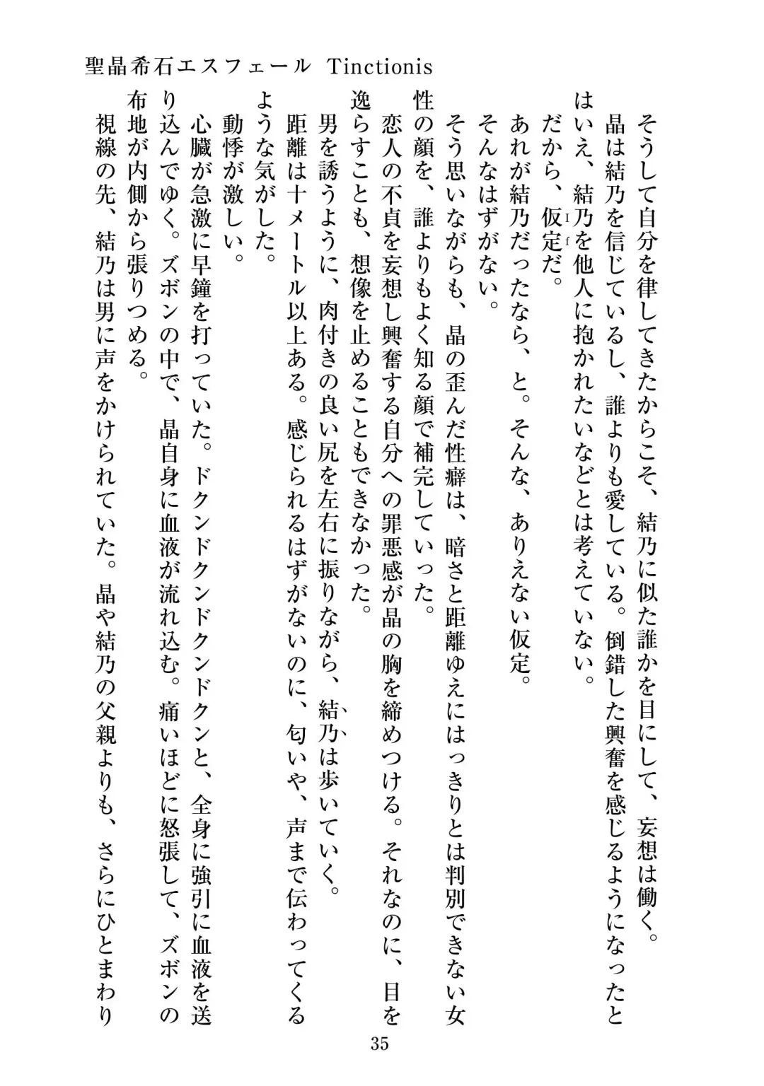 [Satou Kuuki] Holy Crystal Esphére Tinctionis Fhentai - Page 36