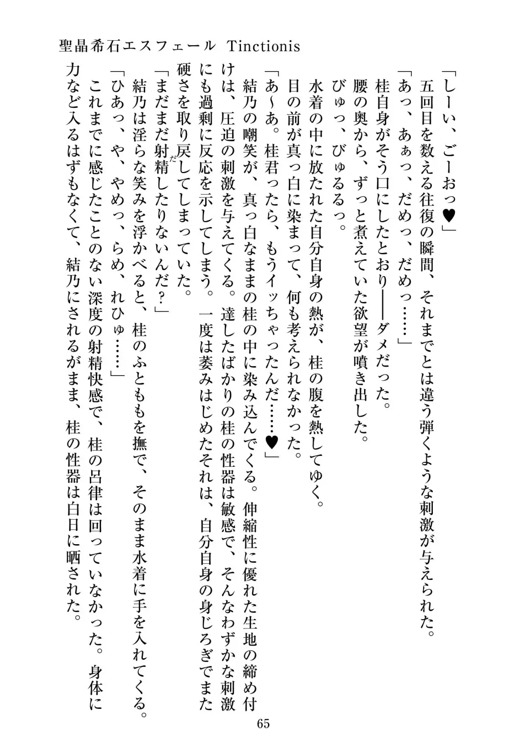 [Satou Kuuki] Holy Crystal Esphére Tinctionis Fhentai - Page 66