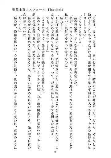 [Satou Kuuki] Holy Crystal Esphére Tinctionis Fhentai - Page 10