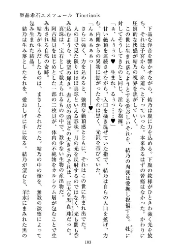 [Satou Kuuki] Holy Crystal Esphére Tinctionis Fhentai - Page 104