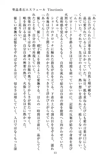 [Satou Kuuki] Holy Crystal Esphére Tinctionis Fhentai - Page 14