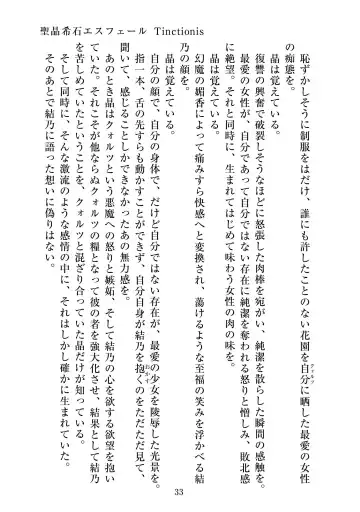 [Satou Kuuki] Holy Crystal Esphére Tinctionis Fhentai - Page 34