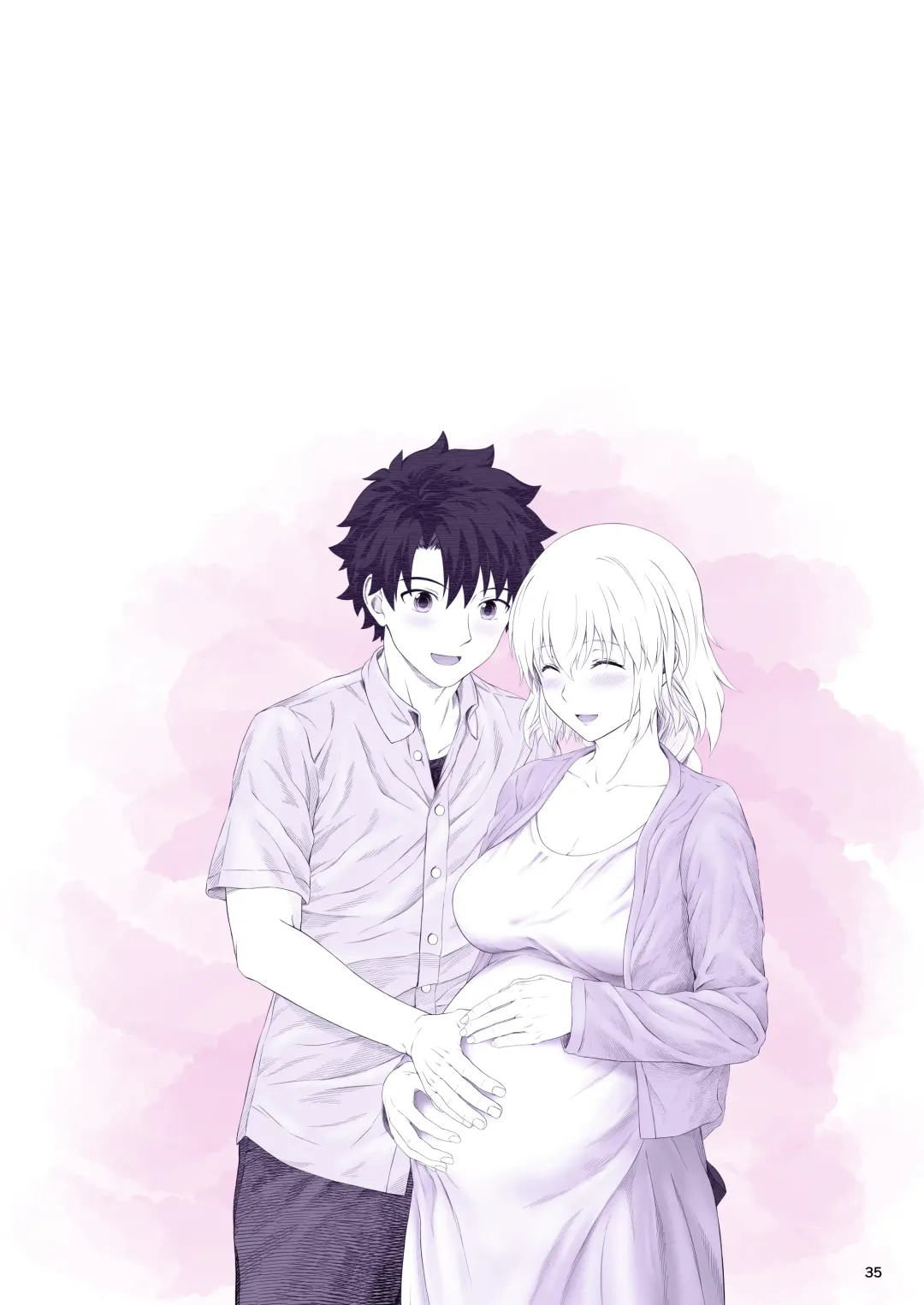 [Chacharan] Jeanne to Kodomo no Tsukurikata  - I'm going to have a baby with Jeanne tonight Fhentai - Page 36