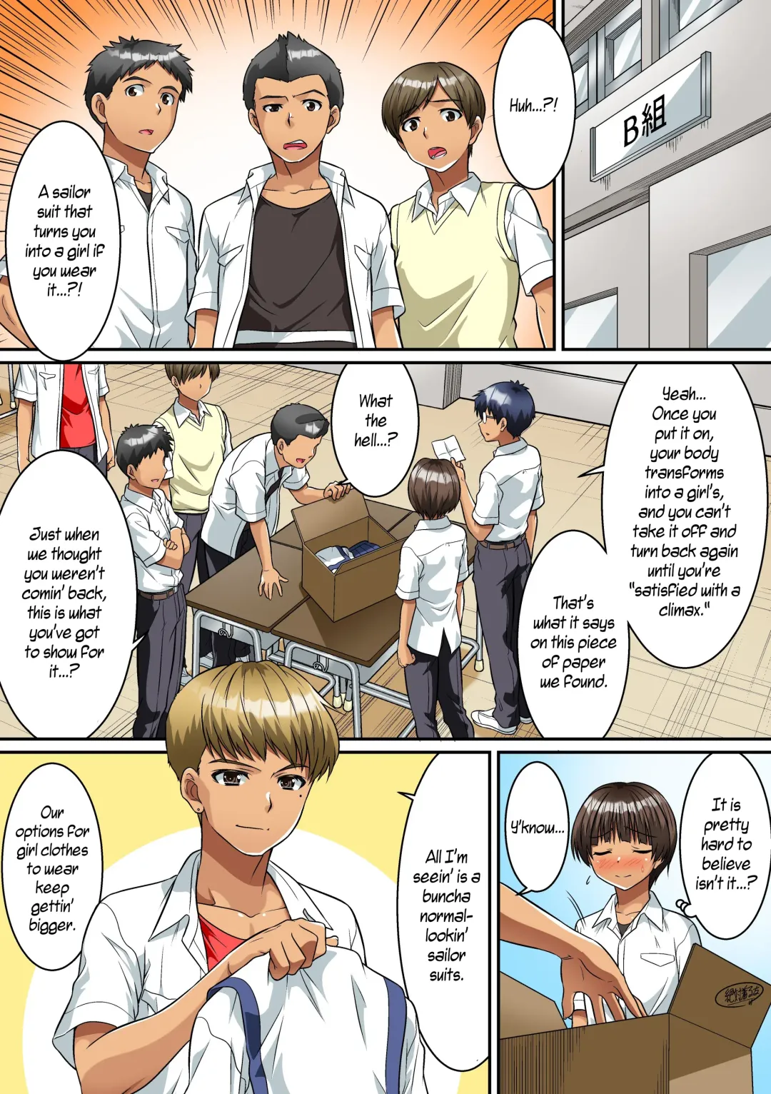 [Kaneko Naoya] Danshikou de Nyotaika shichatta Boku. Seifuku no Mama Class Danshi no Zenin ni... | I Became a Girl at an All-Boys School. For All the Classmate Boys Still in Uniform... Fhentai - Page 15