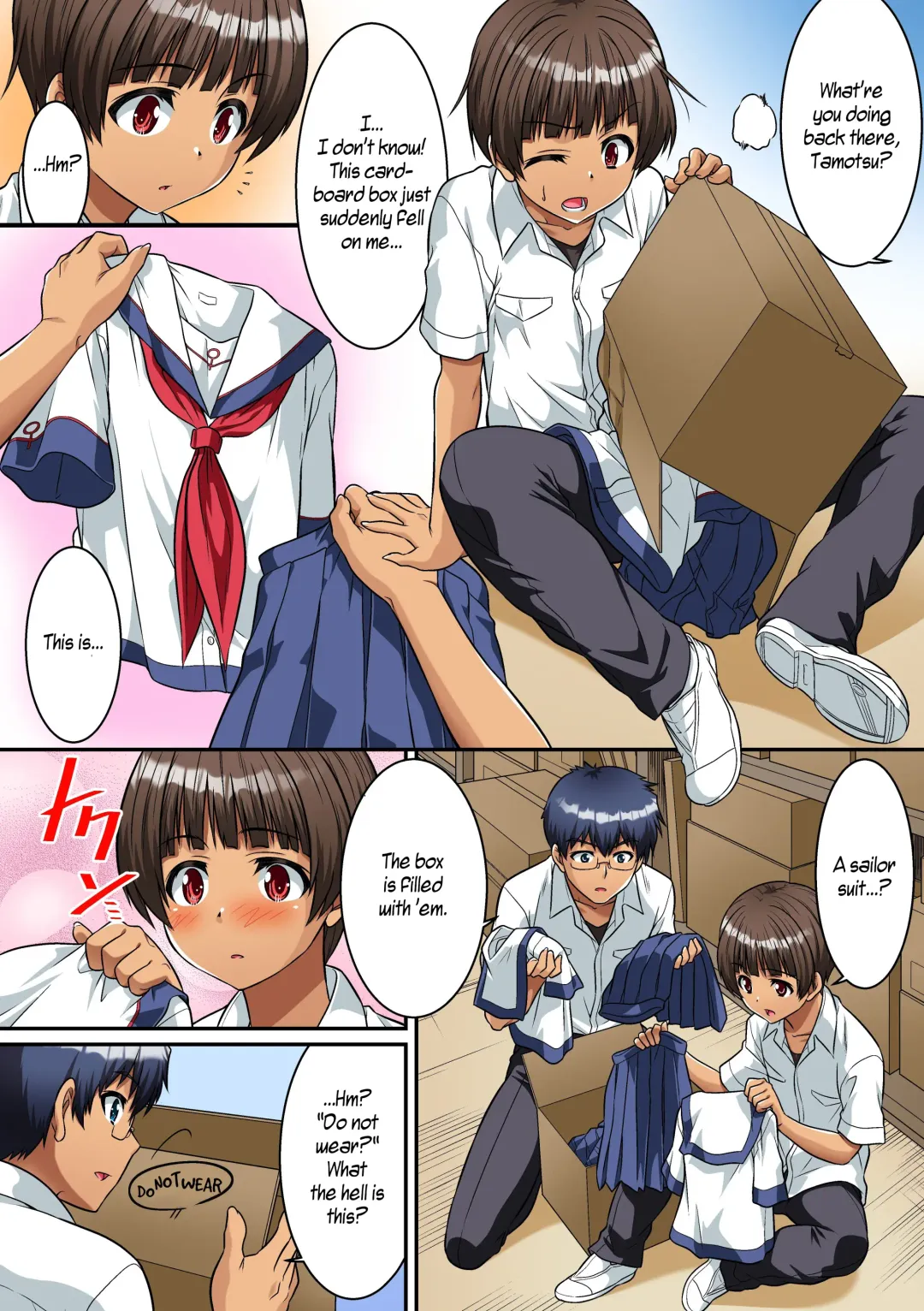 [Kaneko Naoya] Danshikou de Nyotaika shichatta Boku. Seifuku no Mama Class Danshi no Zenin ni... | I Became a Girl at an All-Boys School. For All the Classmate Boys Still in Uniform... Fhentai - Page 4