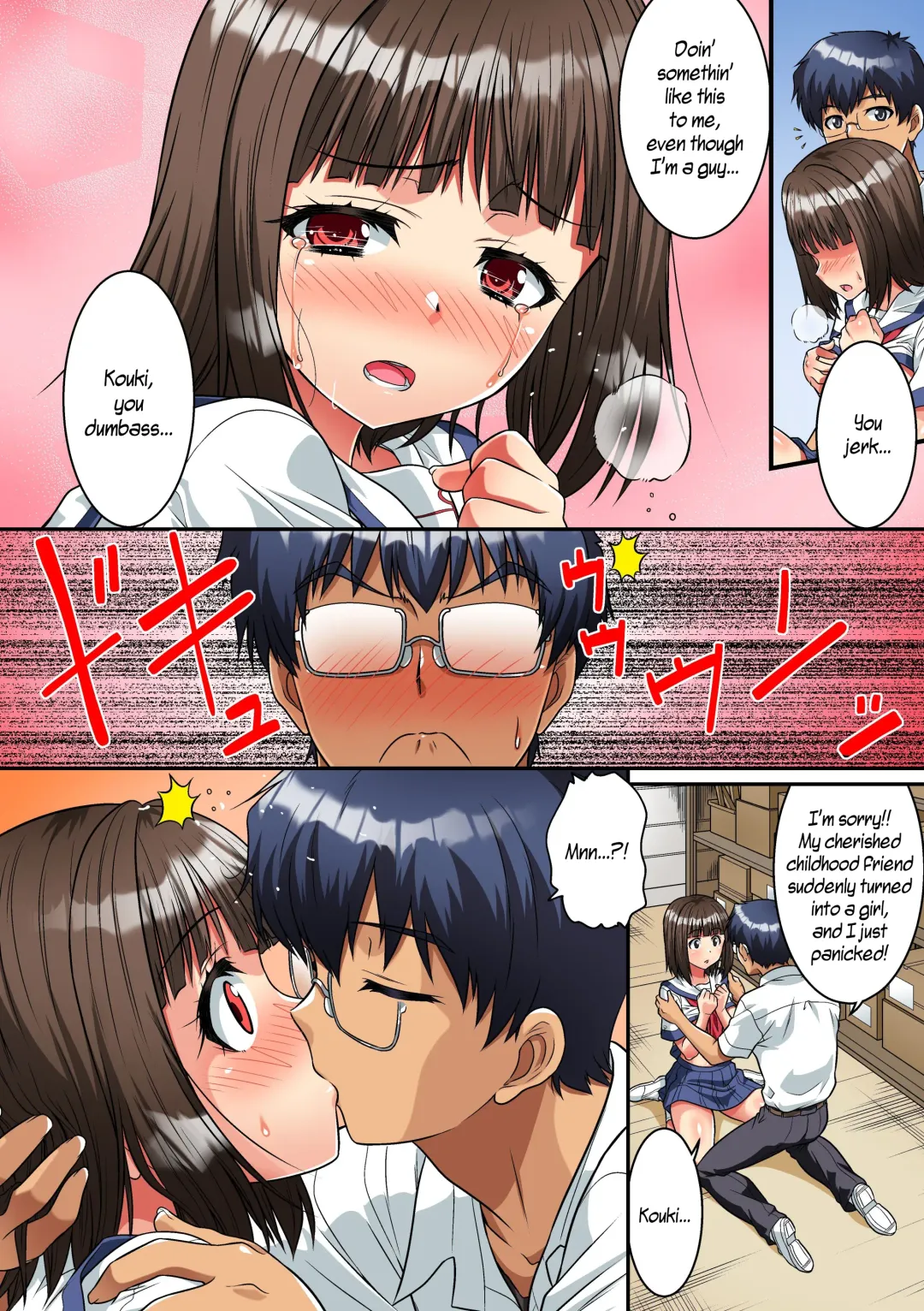 [Kaneko Naoya] Danshikou de Nyotaika shichatta Boku. Seifuku no Mama Class Danshi no Zenin ni... | I Became a Girl at an All-Boys School. For All the Classmate Boys Still in Uniform... Fhentai - Page 9