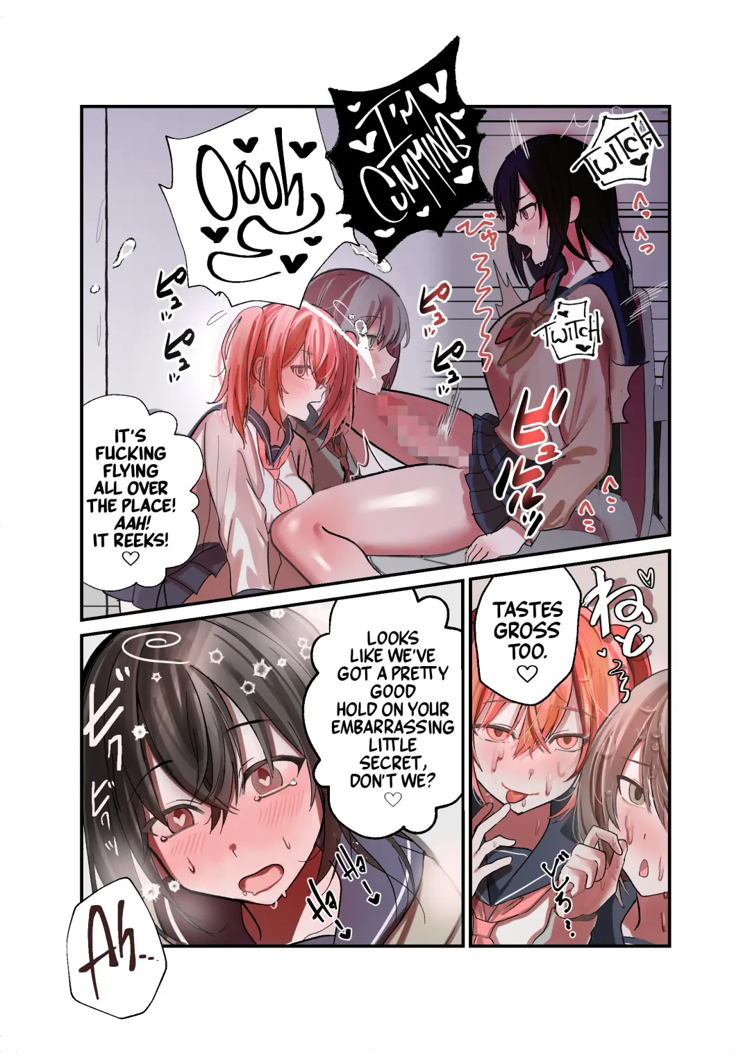 [Tsu Tu Ura] Yuutousei Mazomesu JK, Futanari Onabare~ Ijimekko ni Hasamare Sakuseitaikyuu! Fhentai - Page 12