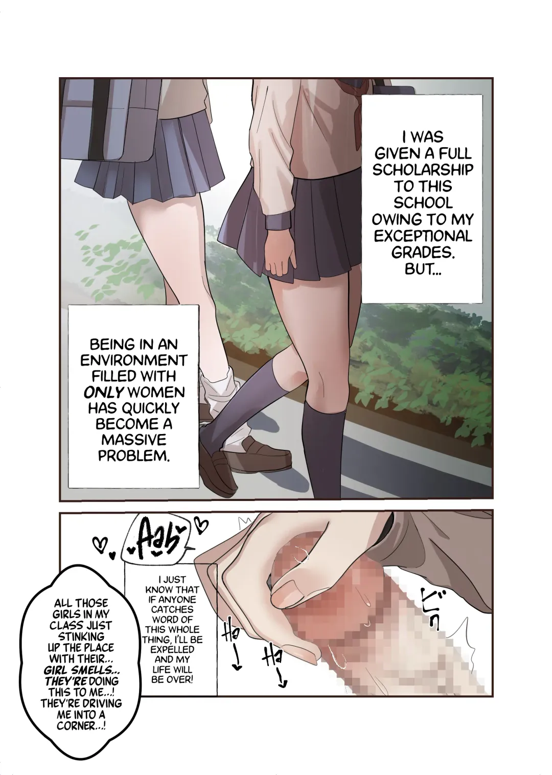 [Tsu Tu Ura] Yuutousei Mazomesu JK, Futanari Onabare~ Ijimekko ni Hasamare Sakuseitaikyuu! Fhentai - Page 6