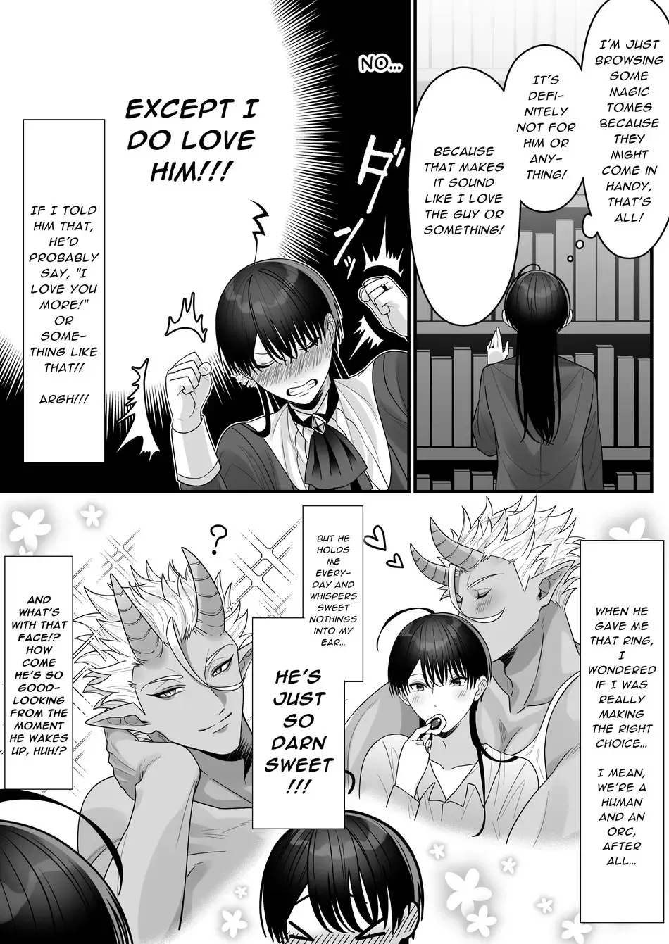 [Oishii Oshiri] Orc no Naedoko ni Ochitakedo Aisa re sugite Chou Shiawasedesu Fhentai - Page 29
