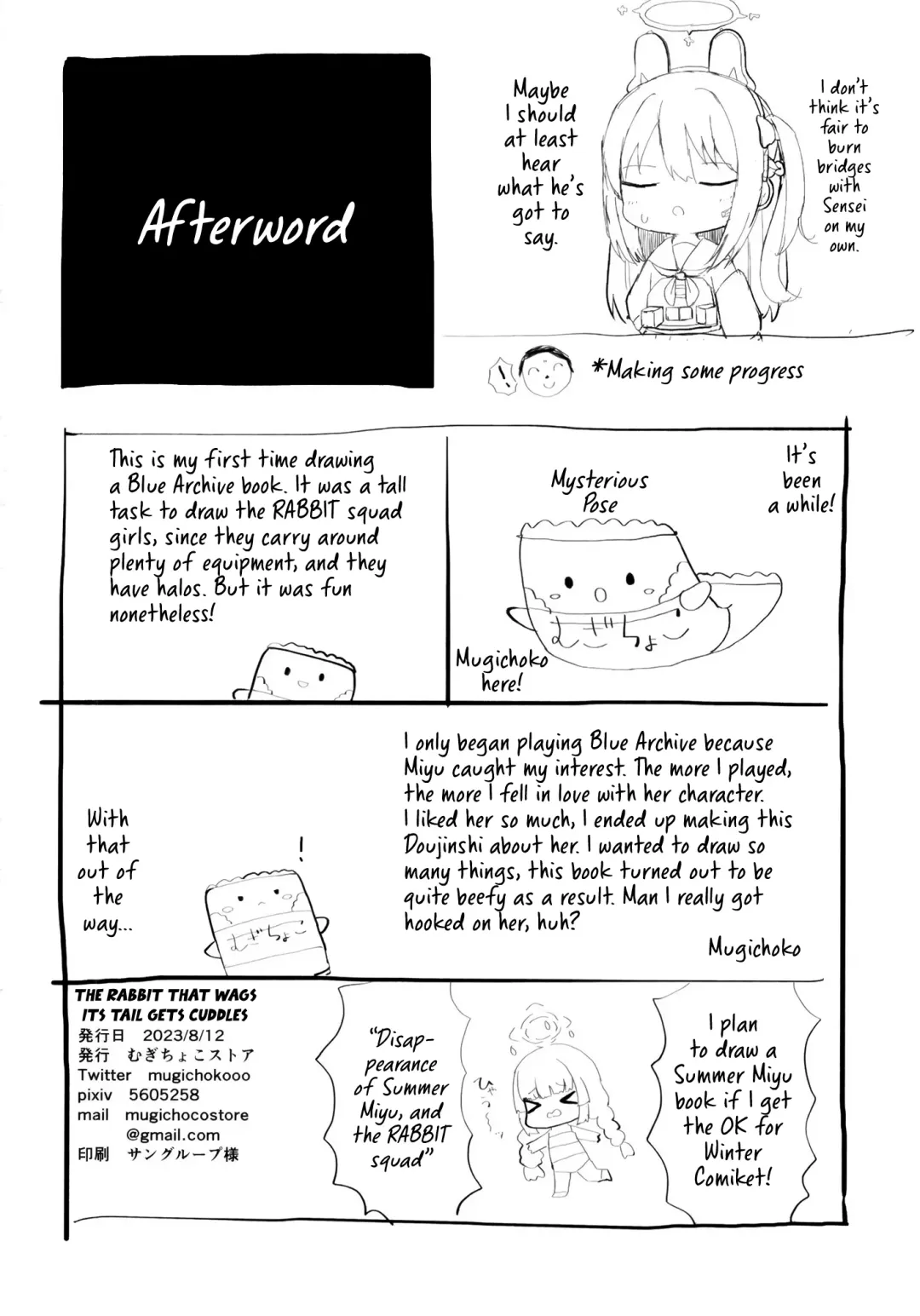 [Mugichoko] O o Furu Usagi wa Tatakareru | The Rabbit that Wags its Tail Gets Cuddles! Fhentai.net - Page 41