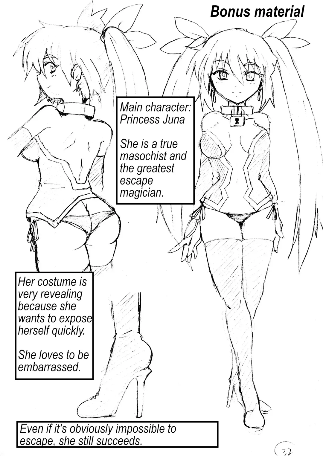 [Zuru] Kanzen Kousoku Dasshutsu Magic de Shinkai 10,000m Kara Seikan Dekiru no ka⁉ | Escape Queen Juna - Can she survive a depth of 10,000 yards? Fhentai - Page 35