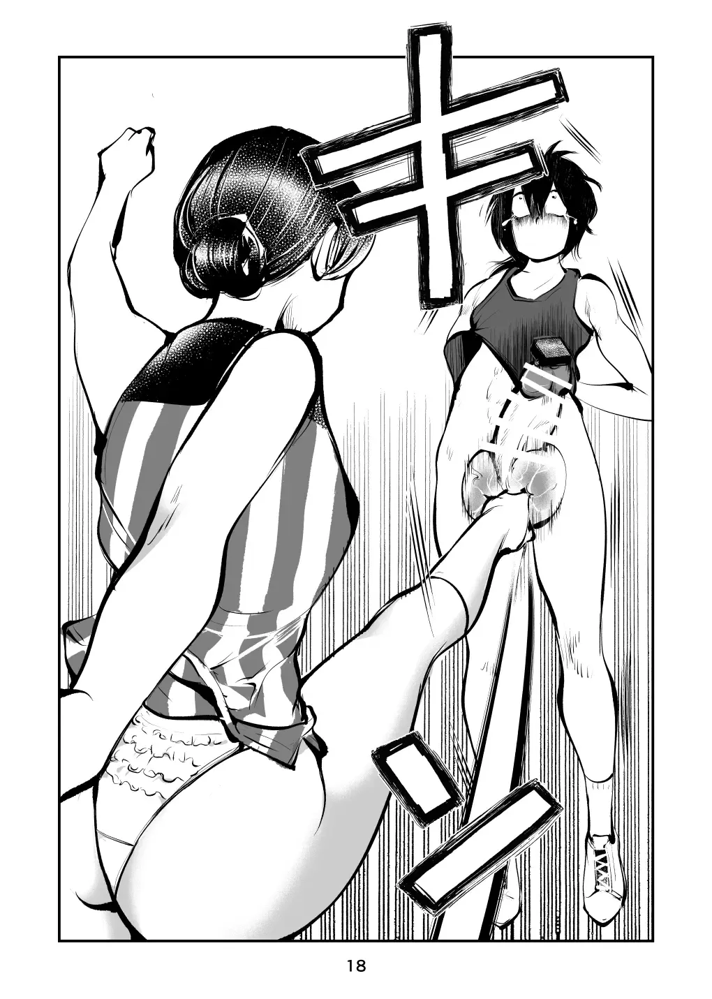 [Makunouchi] Kinkeri Cheer Girl VS Tosatsuma Shakai Hito Cheer Girl-hen Fhentai.net - Page 18