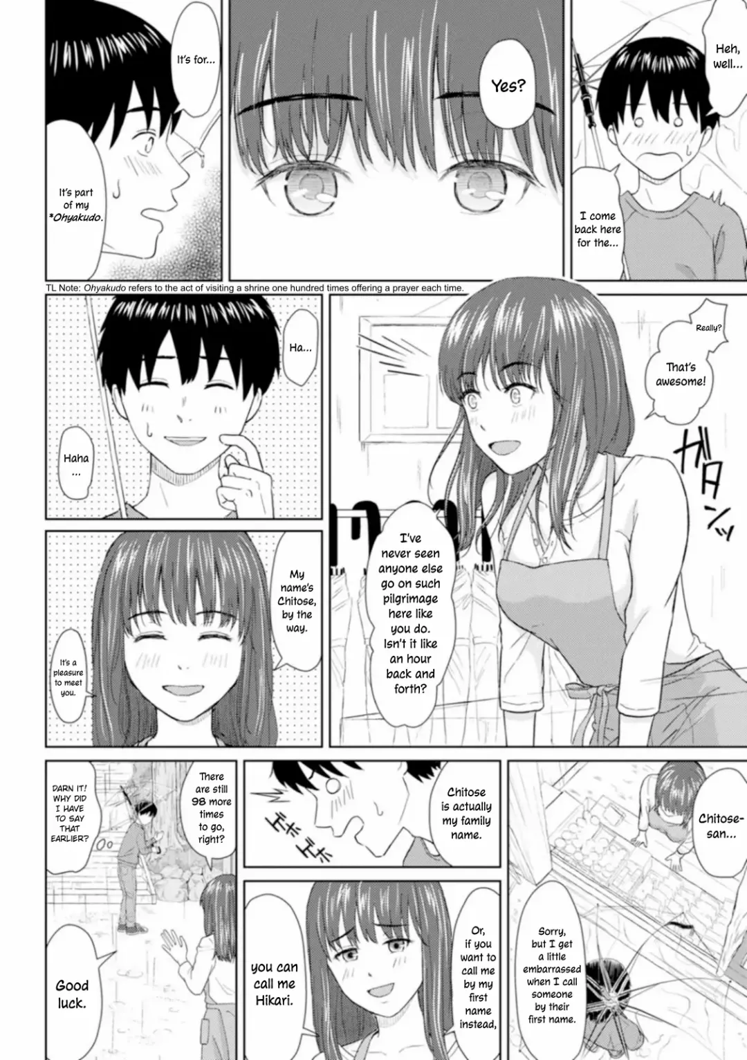 [Mikitoamon] Ame to Hikari | Rain and Light Fhentai - Page 6