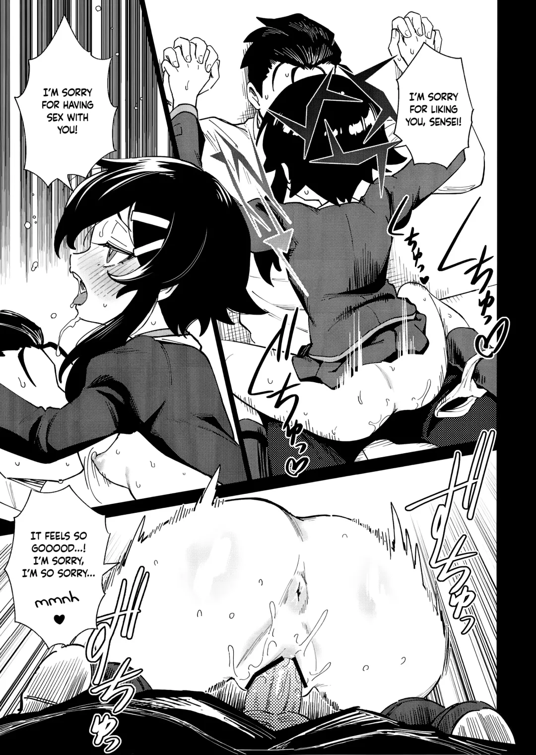 [Ter] Sensei to Seito no Kankei tte Konna ni mo Open nanoo!? | Are Teacher-Student Relationships This Open?! Fhentai - Page 9