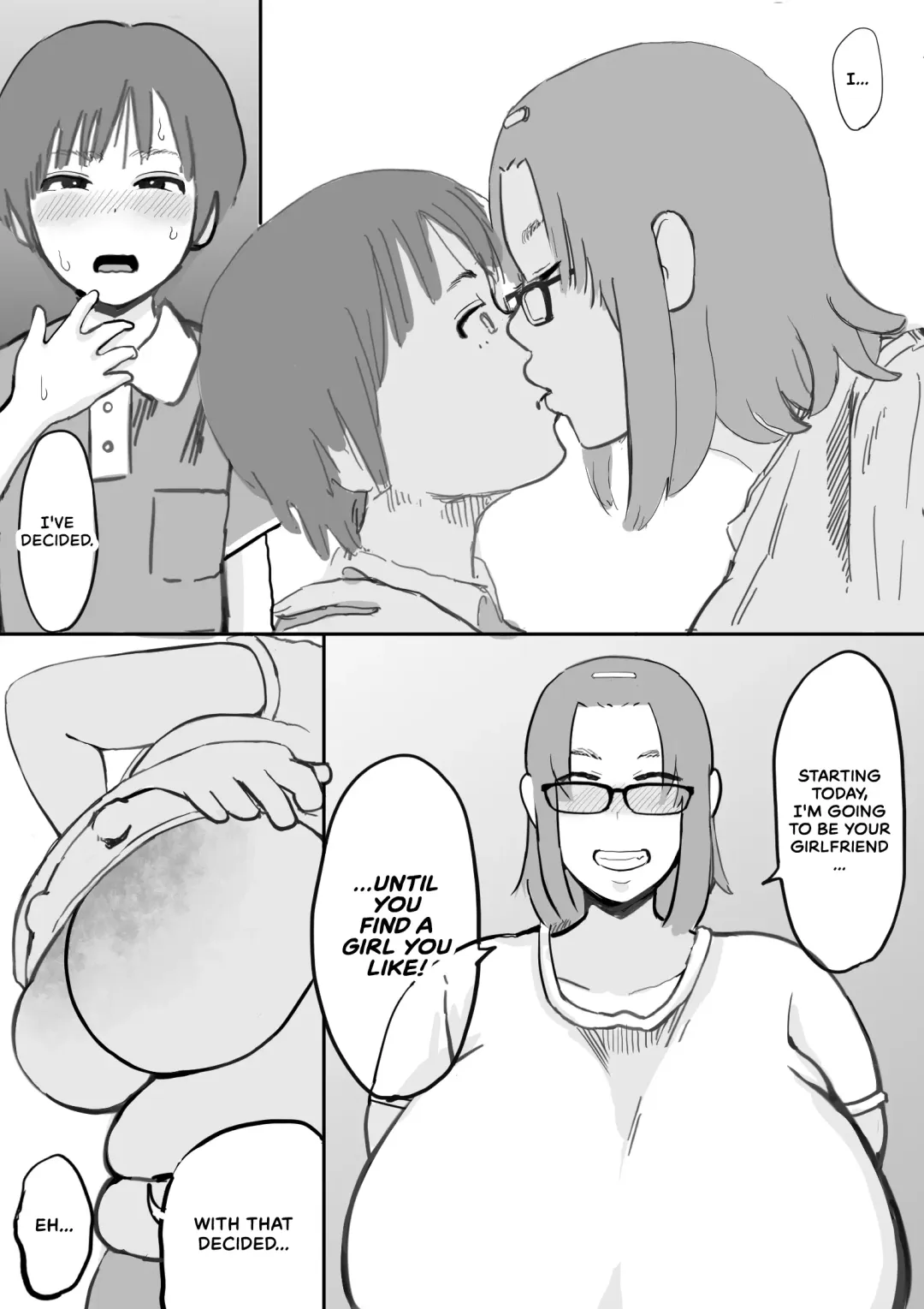 [Gumi Chocolate Pine] Onee-chan wa Boku yori Dekachin no Tomodachi no Kata ga Suki mitai desu Fhentai - Page 3