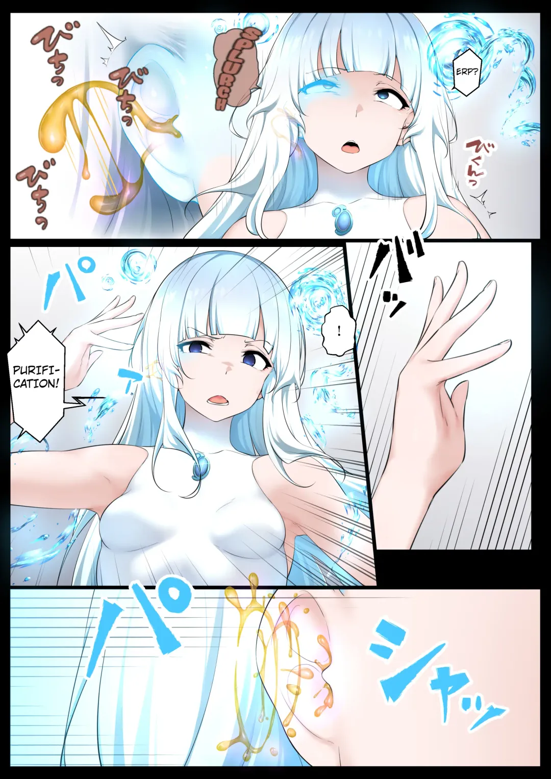 [Kyouan] Mizu no Mahou Shoujo VS Slime Kaijin Fhentai - Page 10