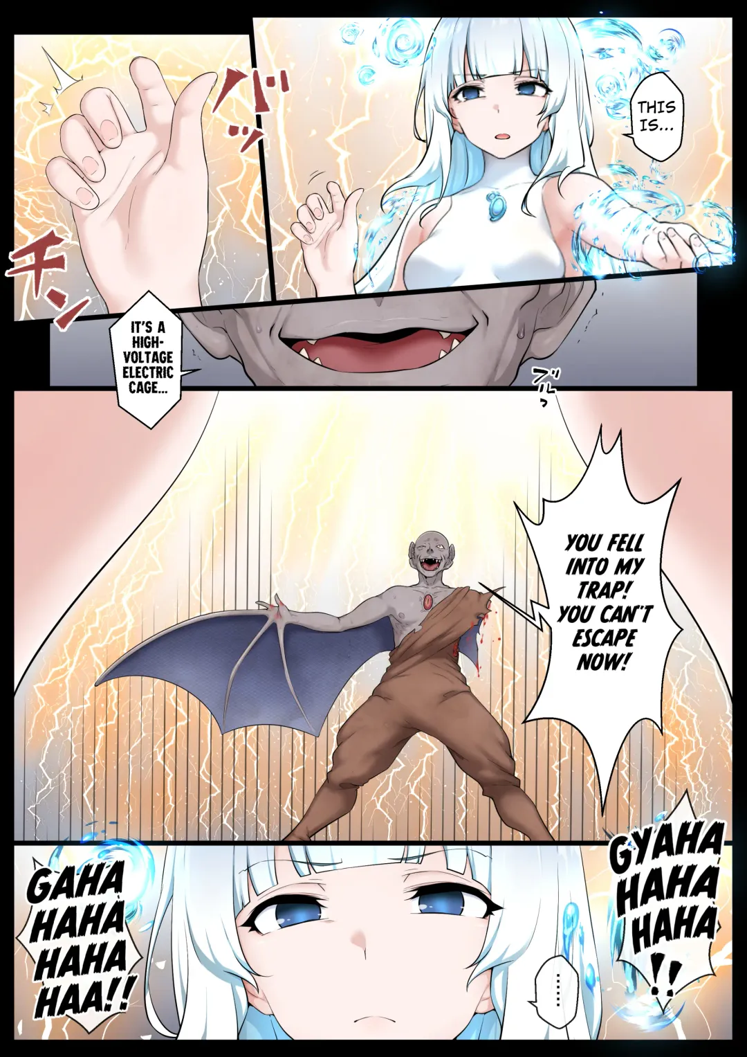 [Kyouan] Mizu no Mahou Shoujo VS Slime Kaijin Fhentai - Page 4