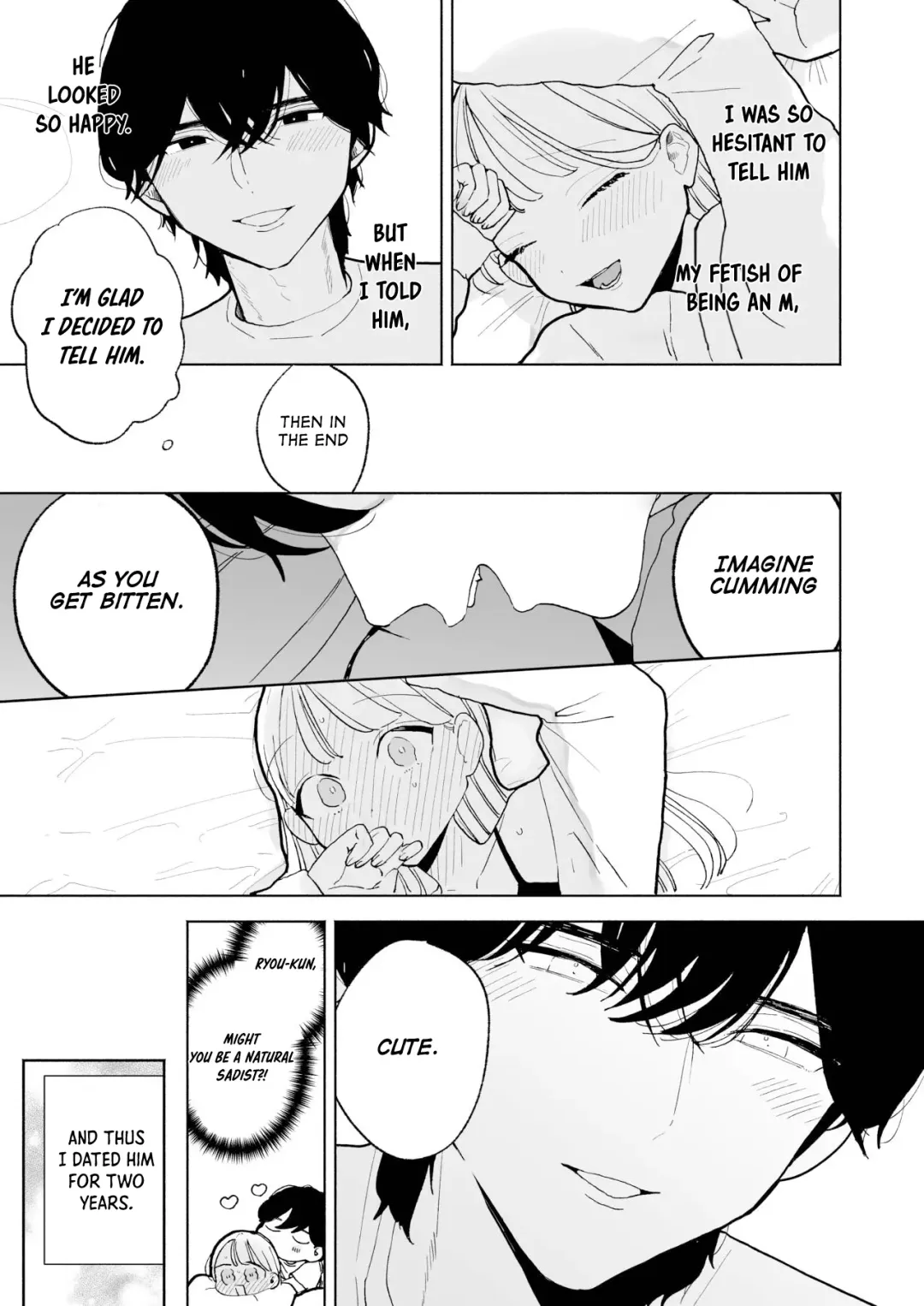 [Pochitaro] InCha Kareshi no Ryou-kun wa Watashi no Koto o Yorokoba Setai | My Introverted Boyfriend Ryou-kun Wants to Please Me Fhentai - Page 63