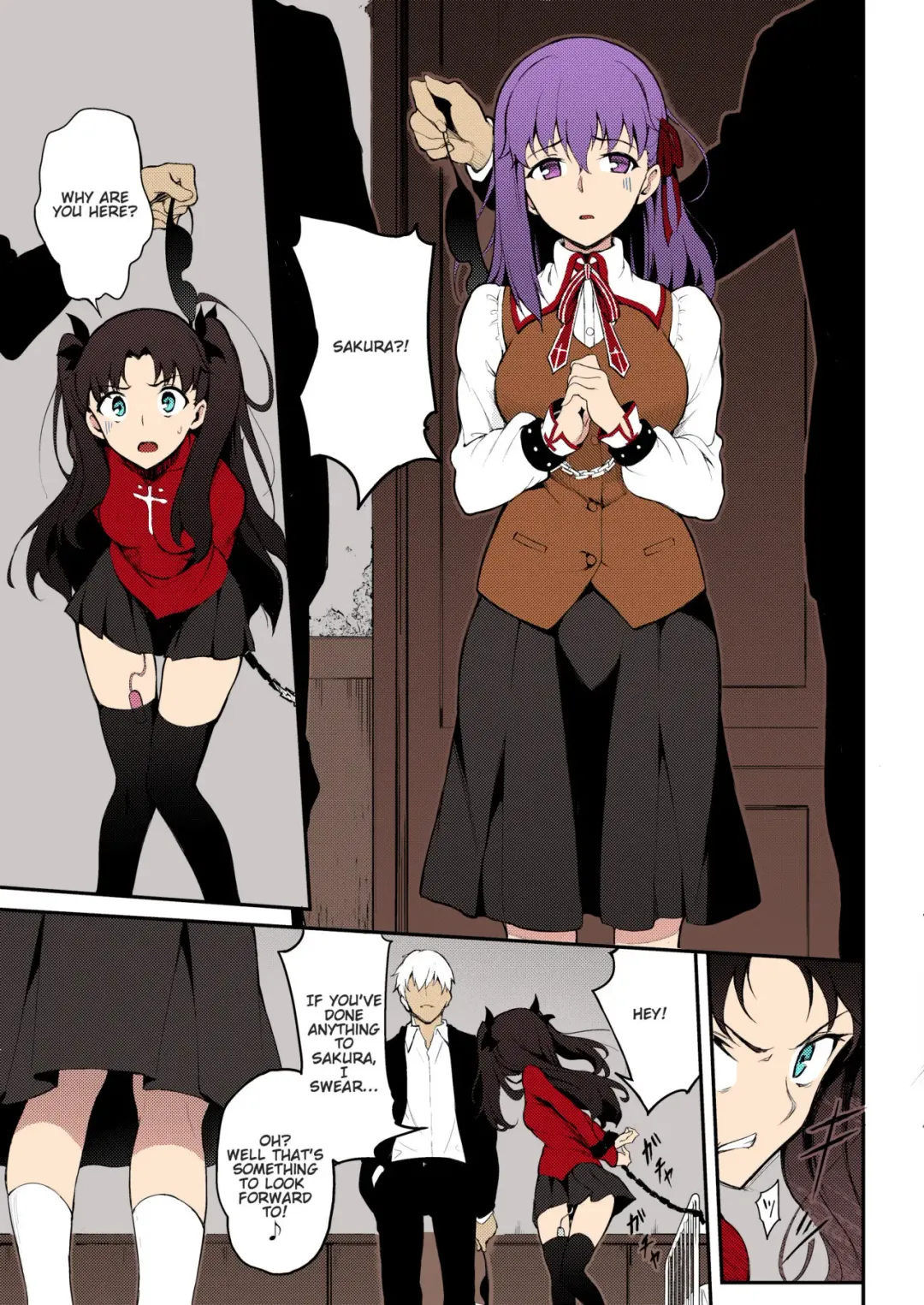 [Kyockcho] Tohsaka Shimai Ryoujoku | Subjected Tohsaka Sisters Fhentai - Page 5