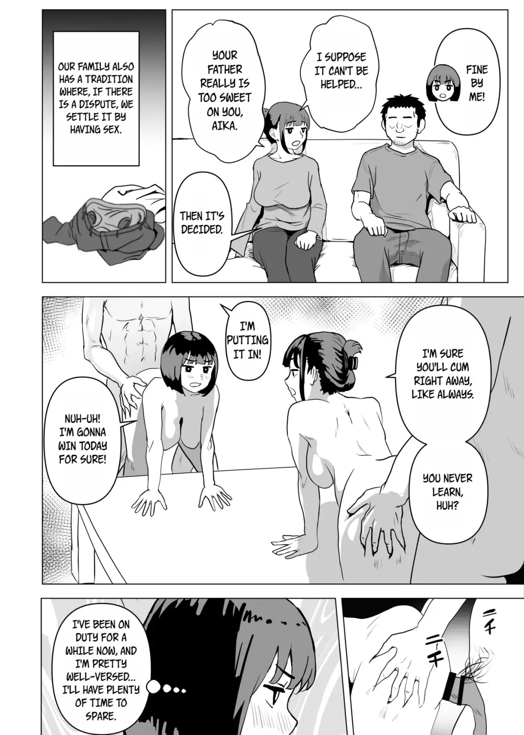 Uchi de wa Kazoku Sex wa Joushiki Rashii | In My House, Family Sex Is the Norm Fhentai.net - Page 47