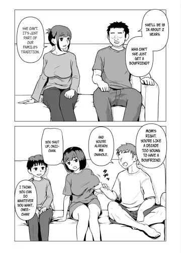 Uchi de wa Kazoku Sex wa Joushiki Rashii | In My House, Family Sex Is the Norm Fhentai.net - Page 45