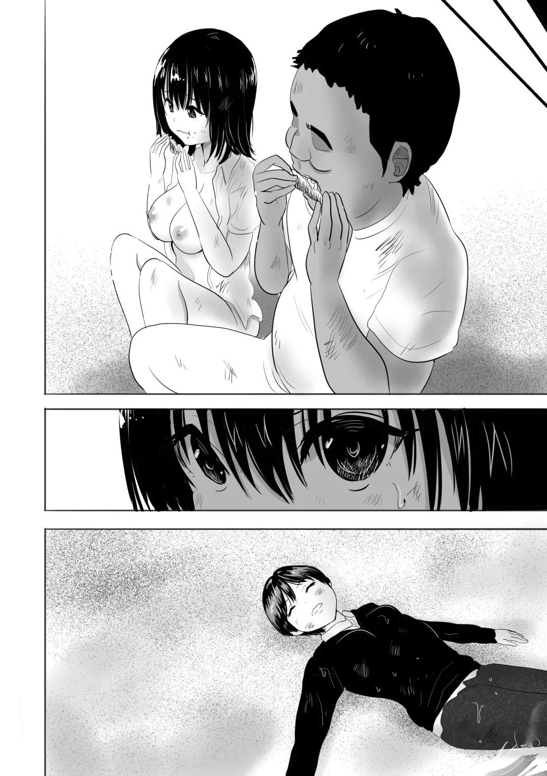 Nuresuke Joshi ga Daikiraina Sekuhara Kyoushi to Futarikiri no Bishobisho Mujintou Seikatsu Fhentai.net - Page 71