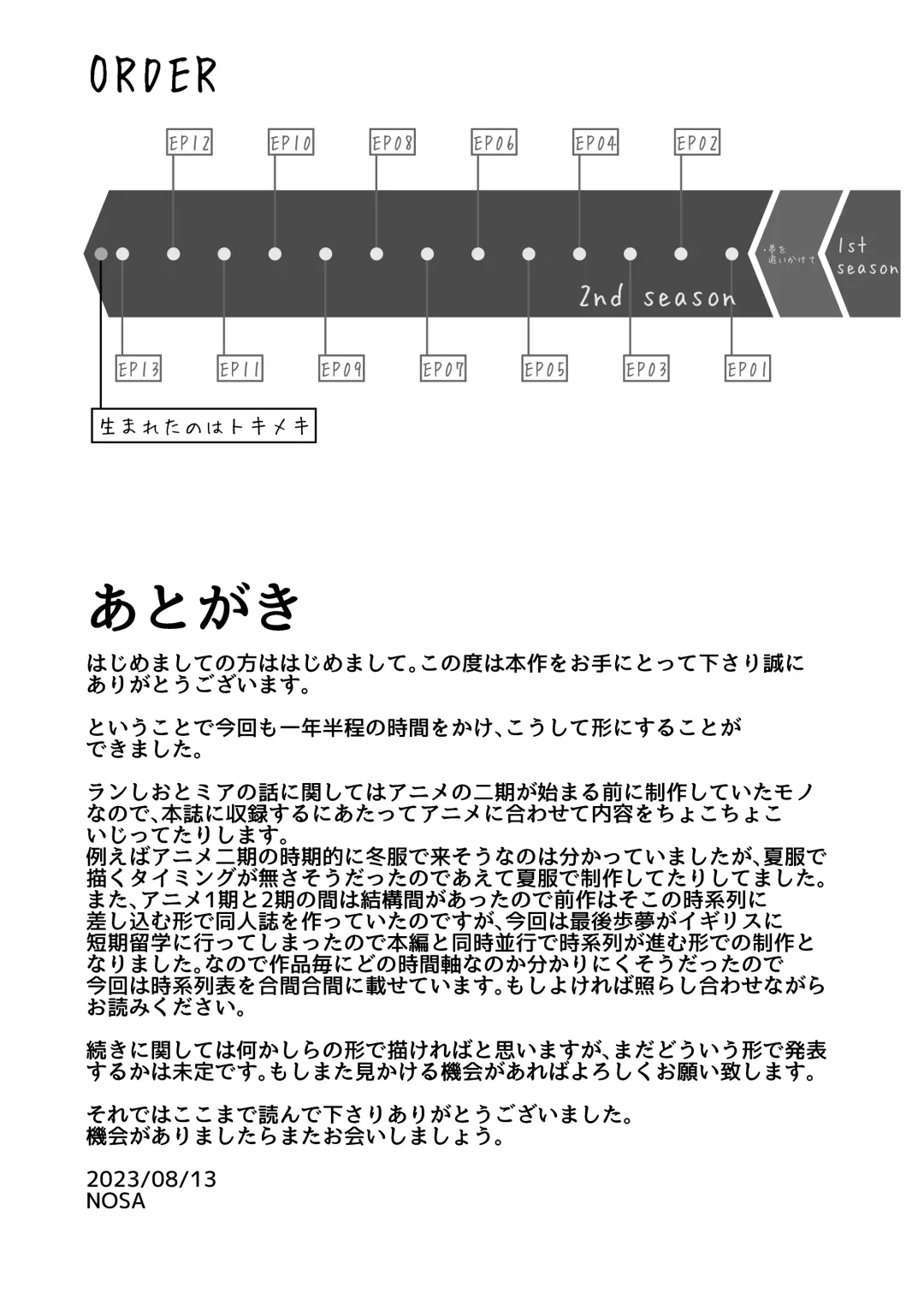 [Nosa] Go for dream Fhentai - Page 134