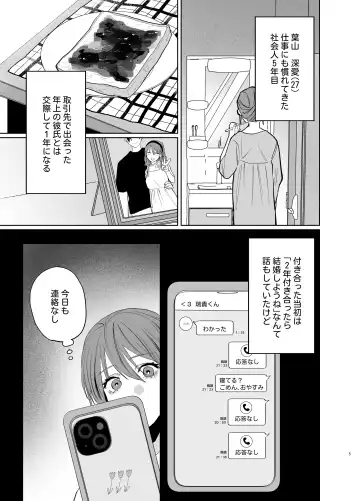 Watashi no Shiranai Yukihira-kun ~Wanko-kei Toshishita Douryou no Ai ga Omosugiru~ Fhentai.net - Page 3