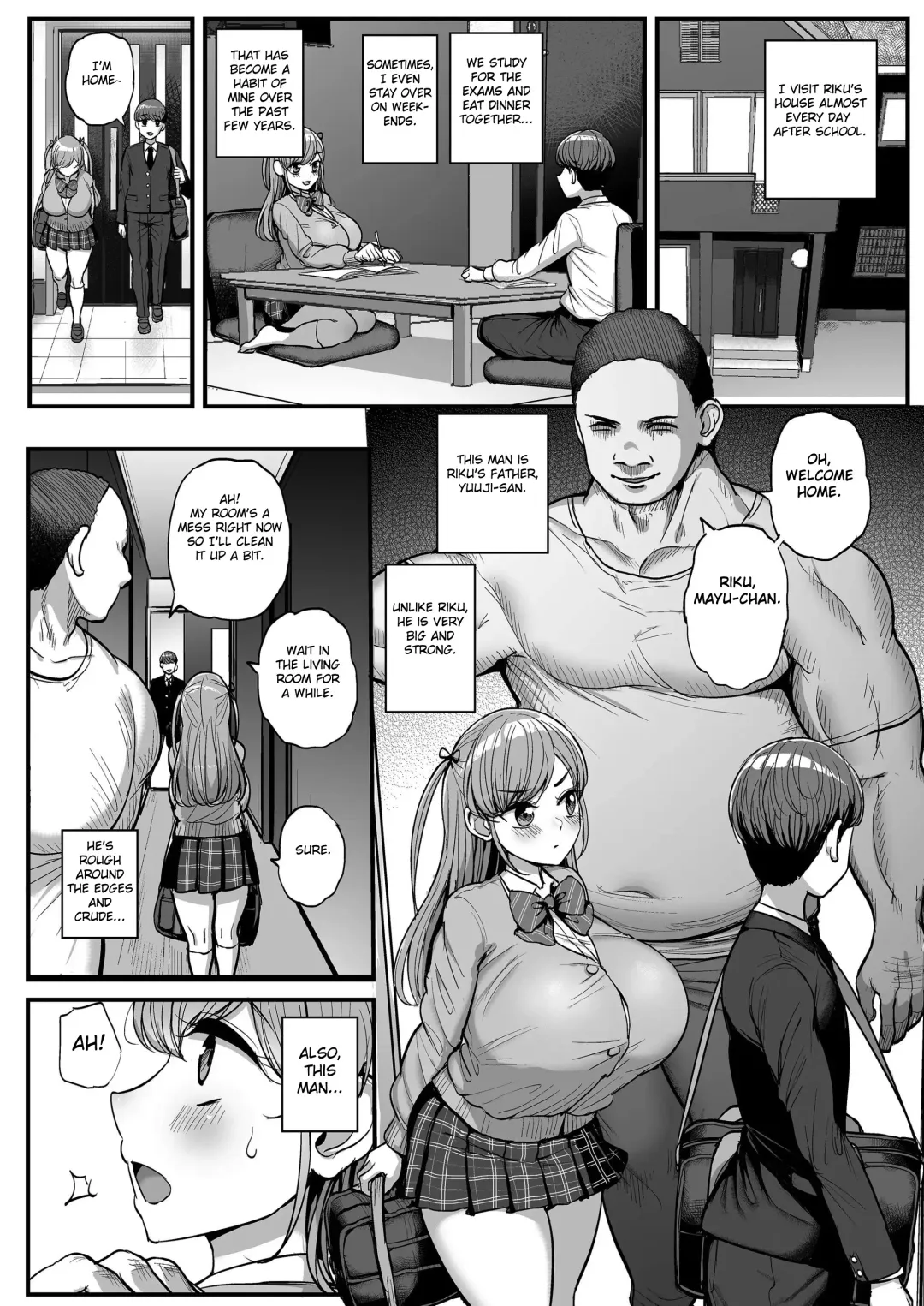 [Tyranu] Minimum Kanojo Wa Oyaji No Seidorei | My Petite Girlfriend Is My Dad's Sex Slave ~ Graduation Fhentai - Page 3