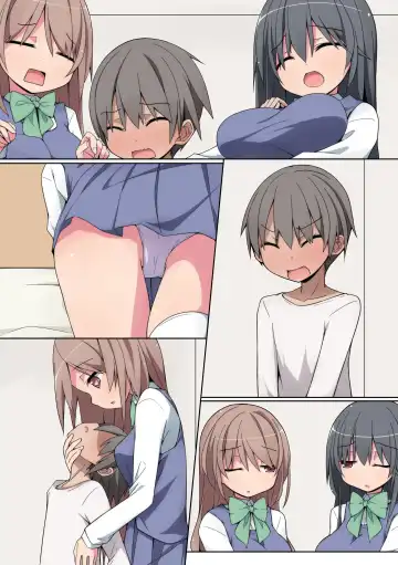 [Nekokan-nekokan] Osananajimi no Onee-san ni Otosareru Boku. Seiso de Kyonyuu na Onee-chan-tachi to Icha Love Sex Fhentai.net - Page 28