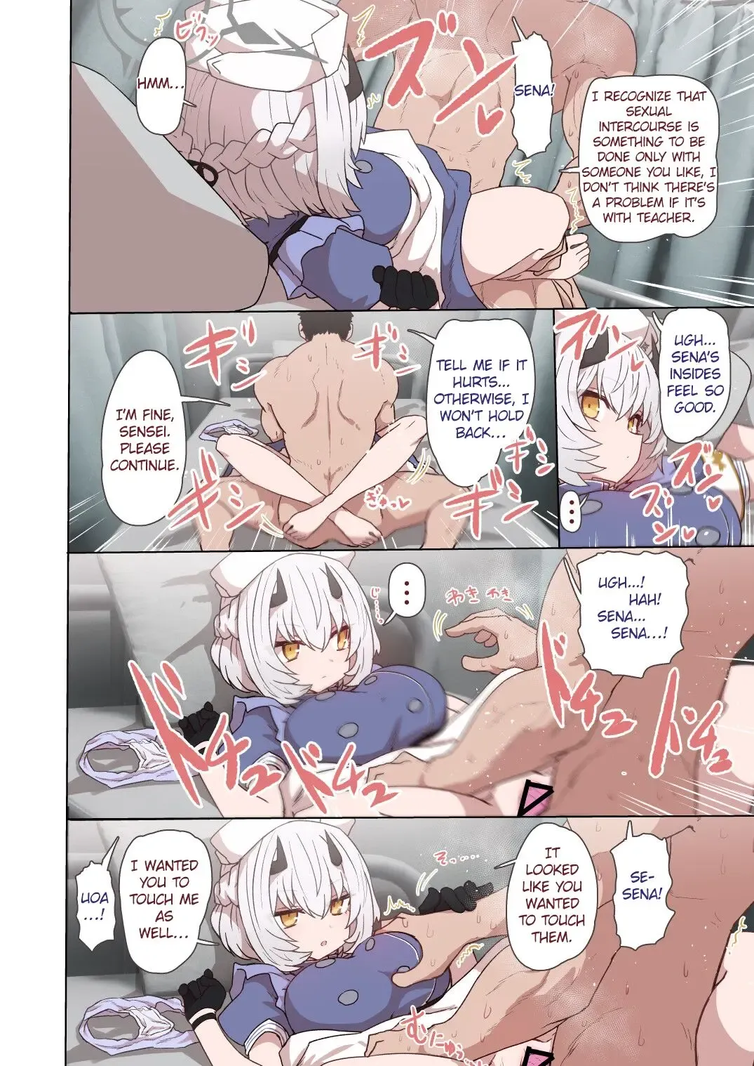 [Sena - Sumiyao] Himuro Sena Condom H Jisshuu | Condom Training with Himuro Sena Fhentai - Page 5