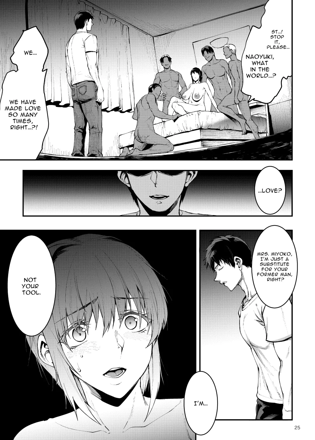 [Erect Sawaru] Hitodzuma Miyoko ~Inyoku no Yuugure~ | Married Woman Miyoko ~Evening of Lust~ Fhentai - Page 25