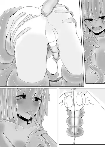[Kazakami Sudare] Kowagari na Shota-kun ga Kozukuri shitai H na Slime ni Tamago no Naedoko Rape Sareru Hanashi | Scaredy-Cat Shota Gets Filled Up With A Slime Girl's Eggs ~Seedbed Violation~ Fhentai - Page 29