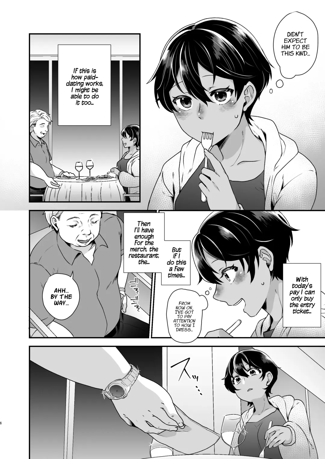 [Sake-chan] Boyish JK Papakatsu ni Ochiru | Boyish JK Corrupted By A Sugar Daddy Fhentai - Page 5