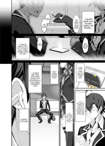 [Miyagoe Yoshitsuki] Douse Ore no Seishun Love Come wa DT de Owatteiru. | My Youth Romantic Comedy is Over and I'm Still a Virgin. (decensored) Fhentai - Page 4