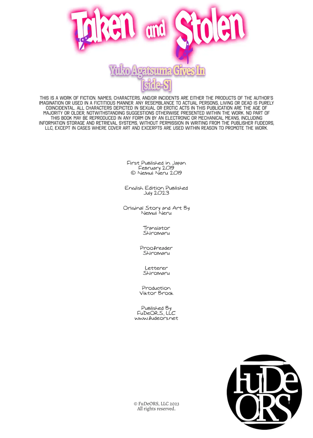 [Nemui Neru] Taken and Stolen ~The Urges that Welled Up Within Her for 28 Years~ Yuko Agatsuma Gives In (decensored) Fhentai - Page 19