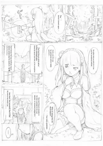 Read [Fujiwara Shunichi] Emilia Kumo Ito Kousoku Manga (Re: Zero kara Hajimeru Isekai Seikatsu) google translate - Fhentai.net