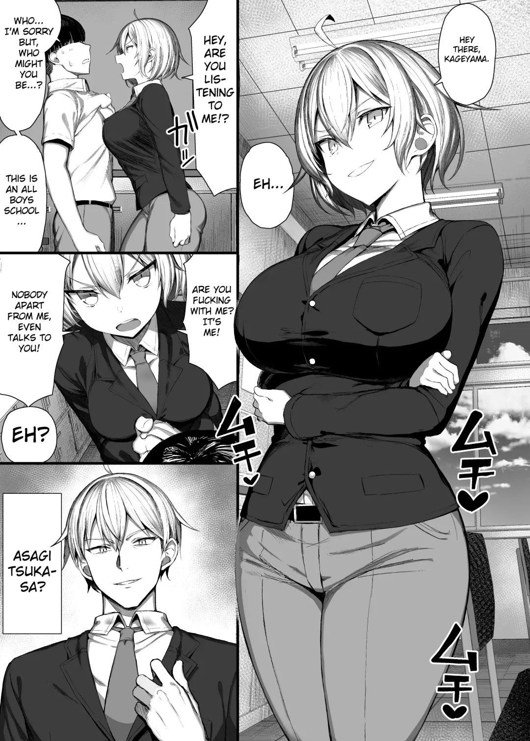 [Great Mosu] Ijimekko, Onna ni Naru. | My Bully, Turned Into A Girl. Fhentai - Page 4