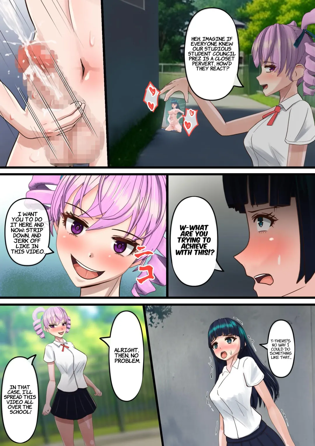 Futanari Joshi ga Futanari Joshi ni Seme rareru | Futa Girl Gets Fucked By Another Futa Girl Fhentai.net - Page 7