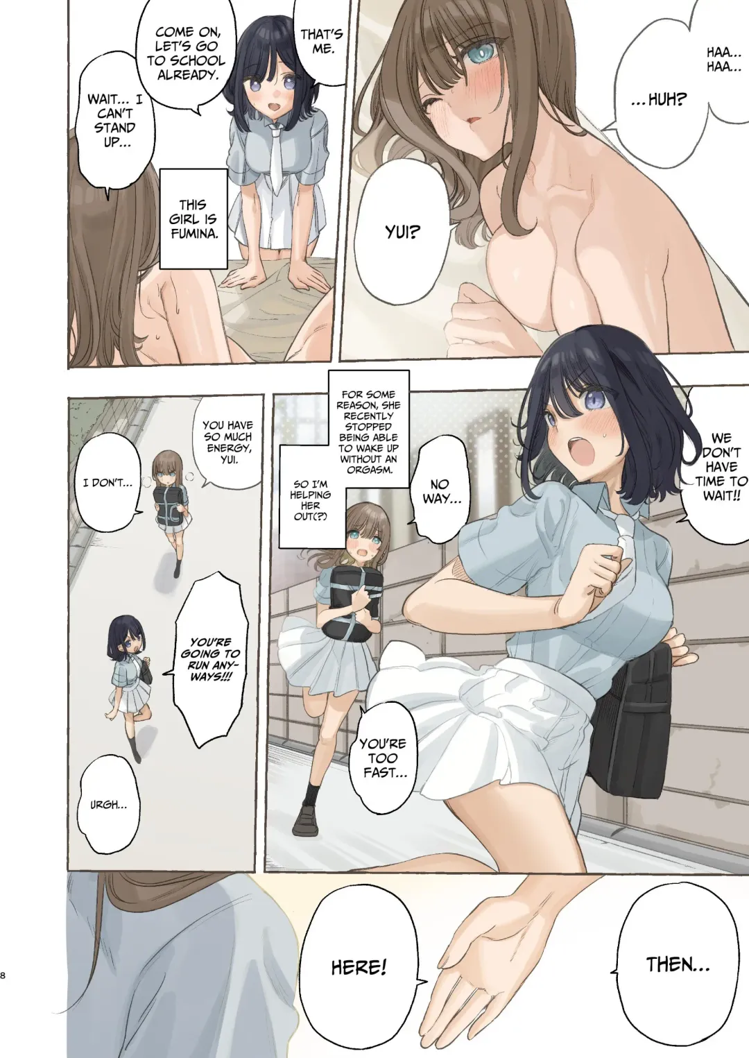 [Noyama] Ika nakya okinai dokyusei Fhentai - Page 8