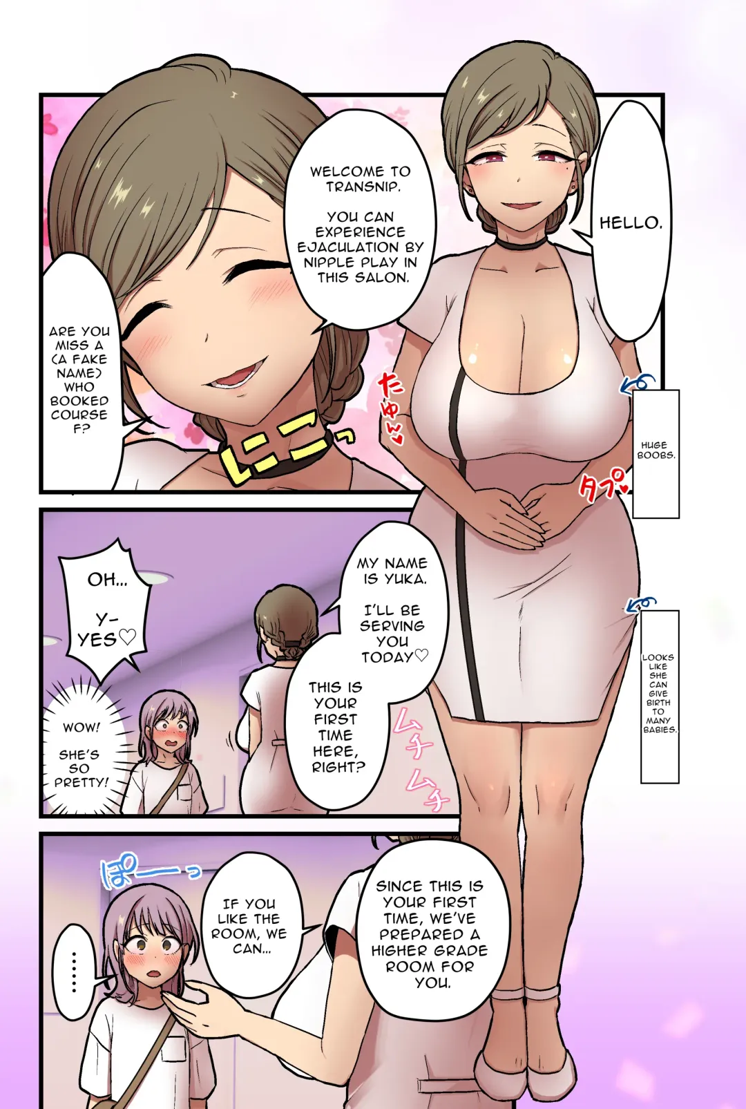 [Pandanuki] Onnanoko demo Chikubi Shasei ga Taiken dekiru Men's esthetic? Gaarutte Hontoudesuka? | Is There Really A Men's Beauty Salon Where Even Girls Can Experience Nipplegasm Ejaculations? Fhentai - Page 3