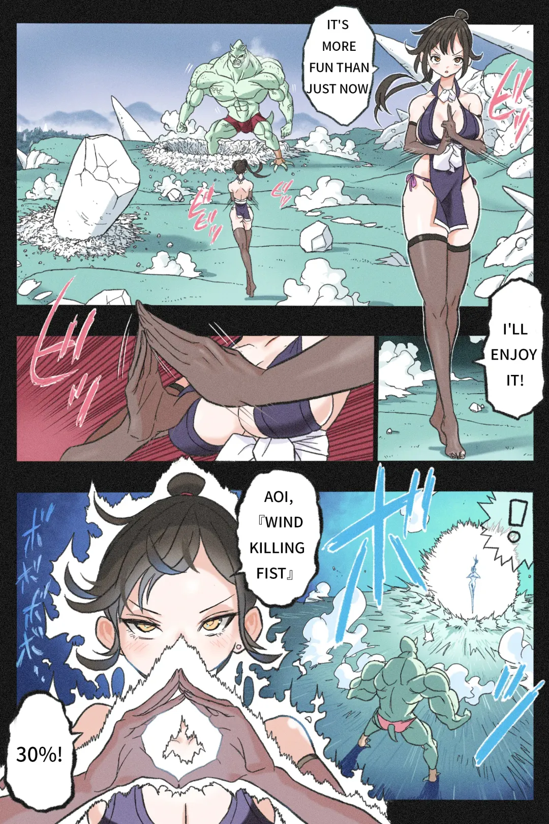 Mankoku Bujutsukai 3 ~Oni Yuki Kunoichi Goumon Hen~ Fhentai - Page 24