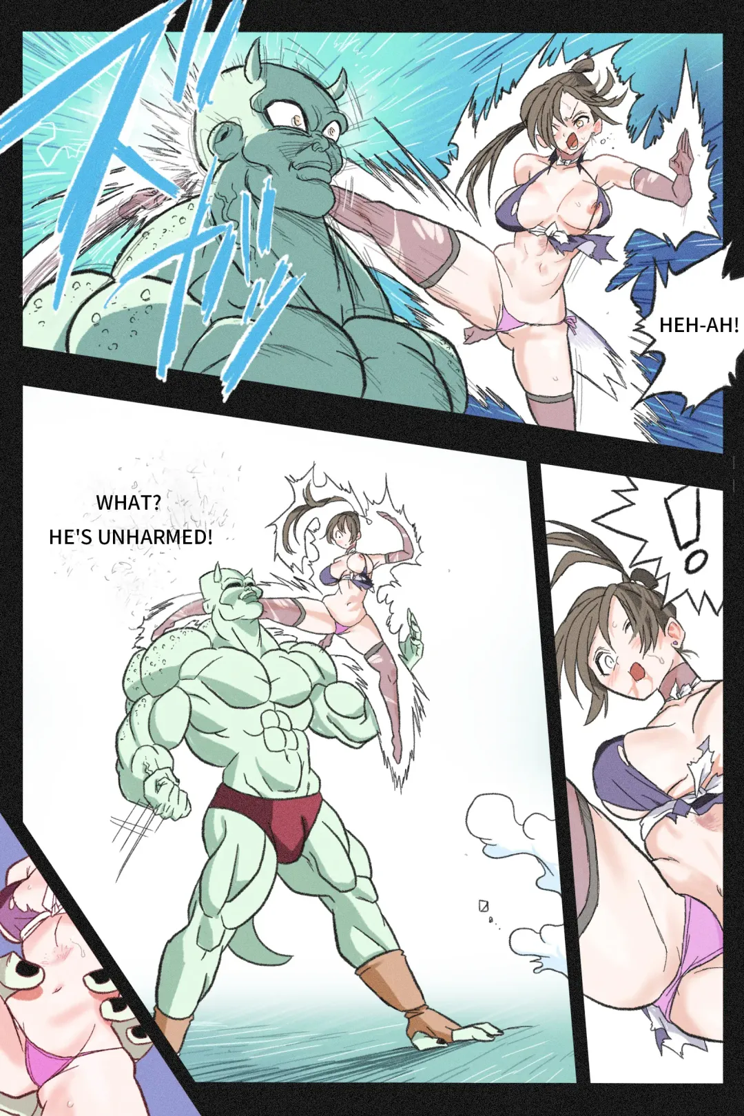 Mankoku Bujutsukai 3 ~Oni Yuki Kunoichi Goumon Hen~ Fhentai - Page 32