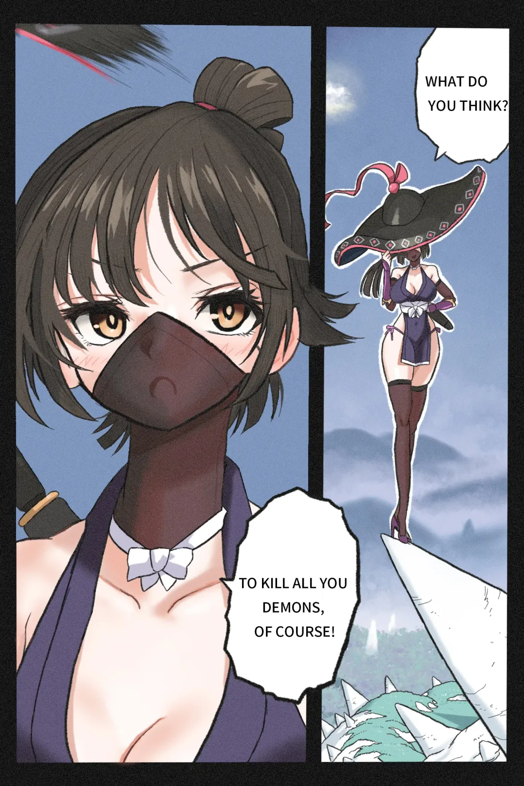 Mankoku Bujutsukai 3 ~Oni Yuki Kunoichi Goumon Hen~ Fhentai - Page 7