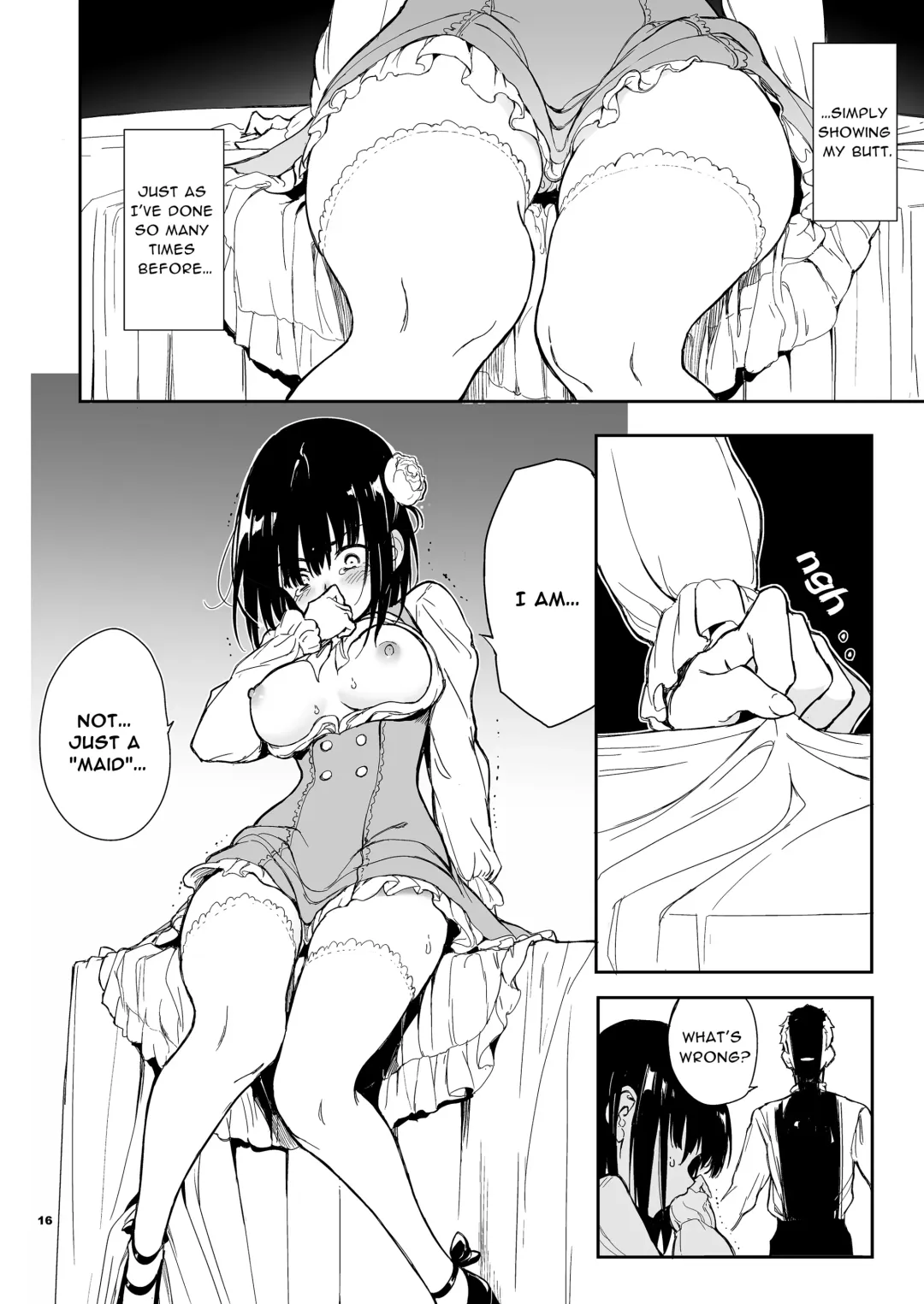 [Kyockcho] Maid Kyouiku. 5 -Botsuraku Kizoku Rurikawa Tsubaki Fhentai - Page 16